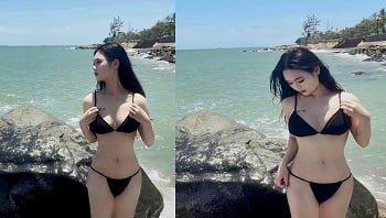 Красивая сестра Дао Ви продемонстрировала свою сексуальную грудь