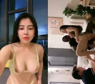 Ngoc ANH заставляет трех западных парней удовлетворять