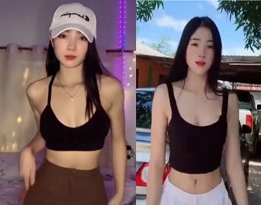 Горячая девушка Tiktok внезапно распределила горячий клип у бассейна