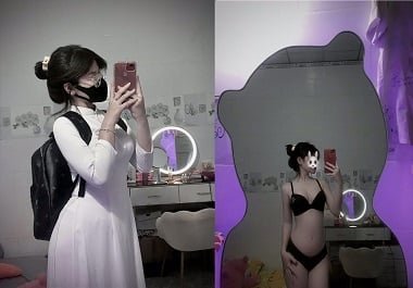 Че -то Hien Sexy Ao Dai